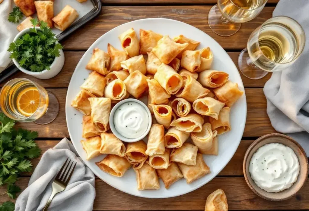 Attention apéro : ces roulés filo prêts en 15 min vont rendre vos invités accro (je ne prépare plus que ça)